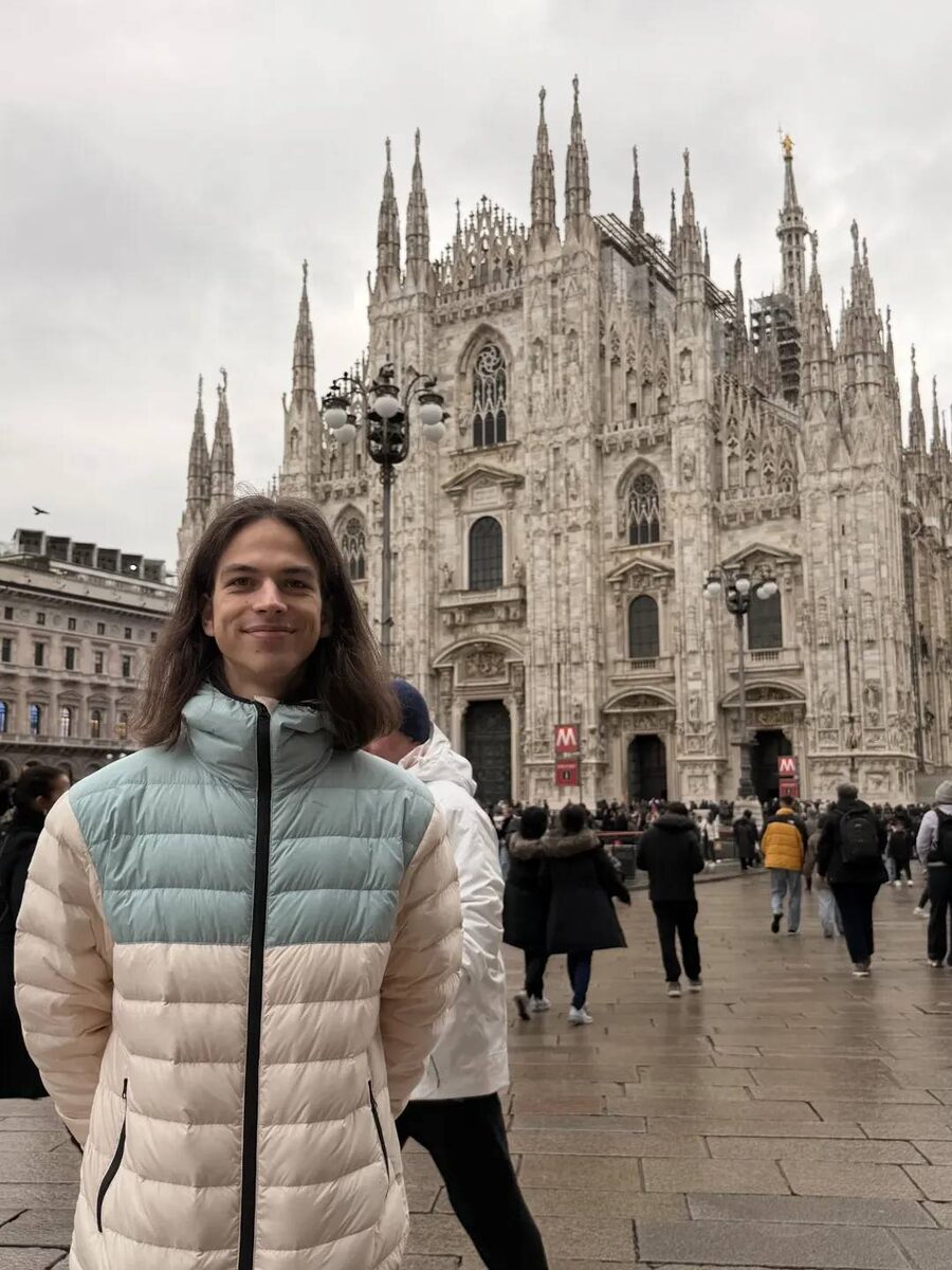    Петр Гуменник в ИталииСоцсети Петра Гуменника