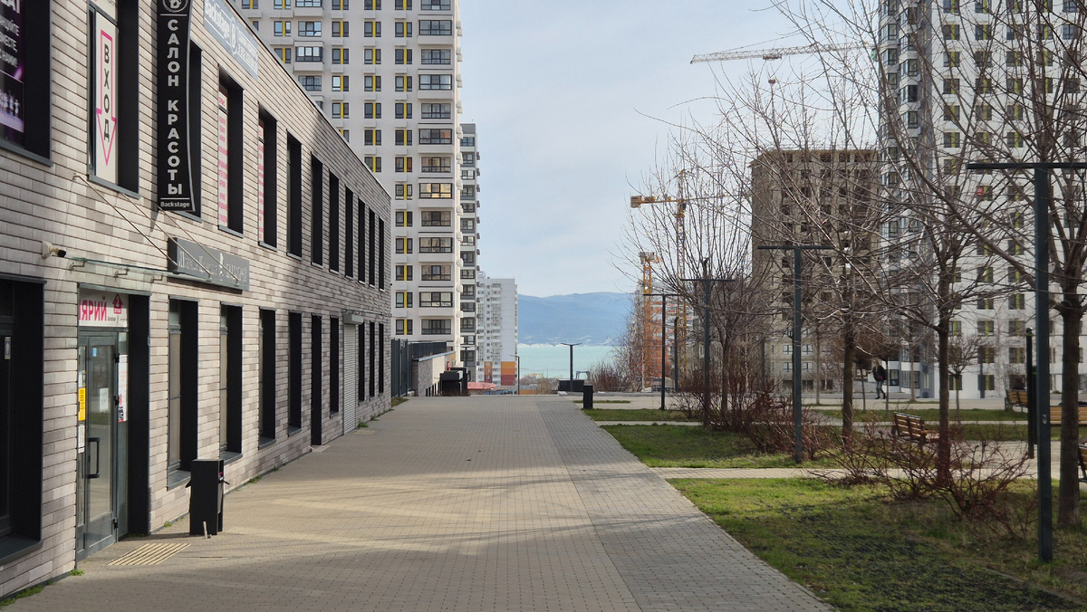 Вид на море.