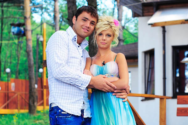 Ольга Сокол с Александром Гобозовым