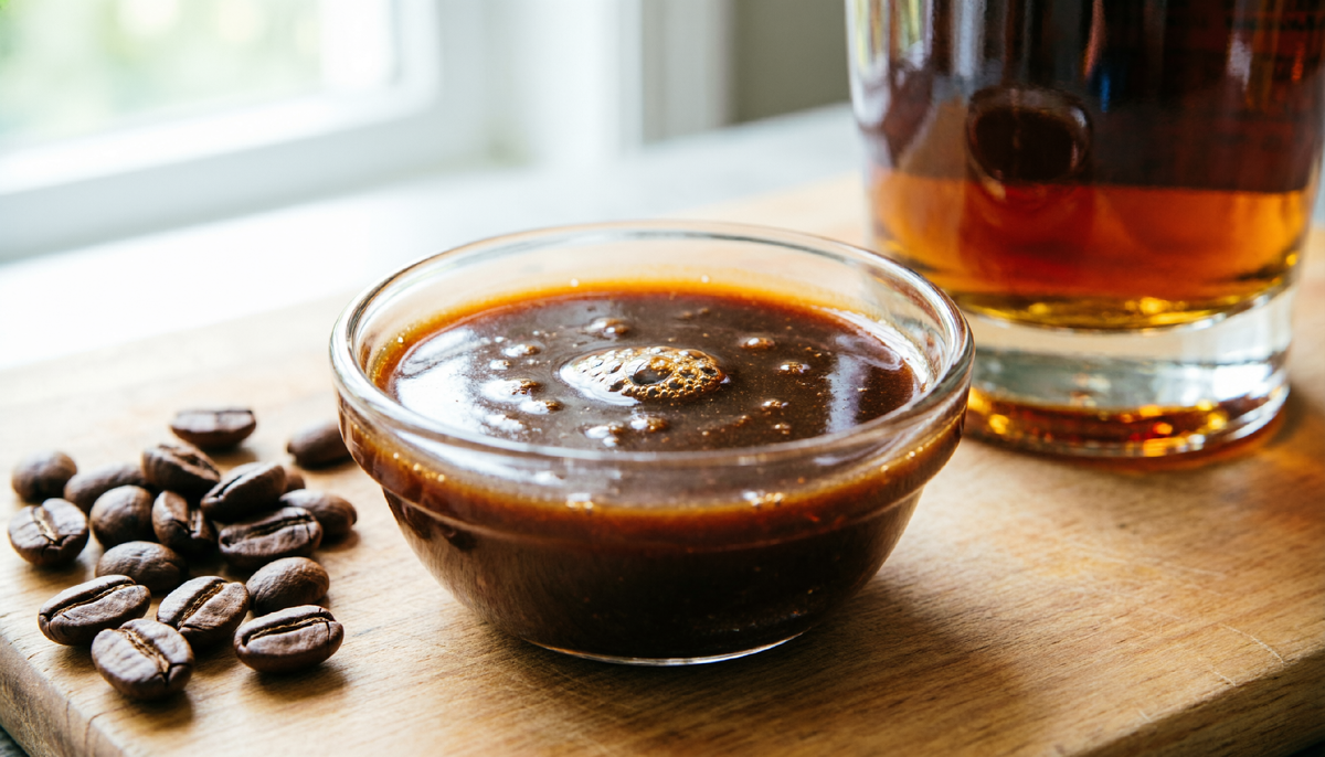 Кофейный соус с коньяком