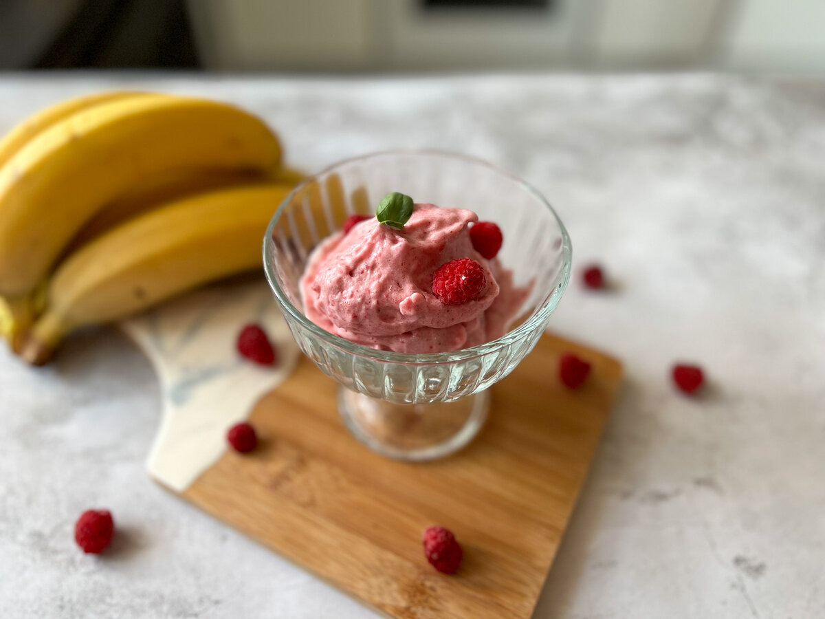 Постный десерт-мороженое (рецепт ищите на канале)