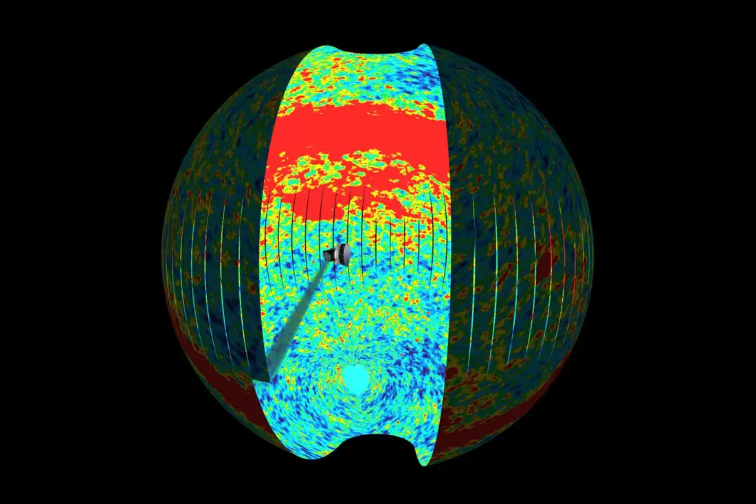 Подробные карты космического микроволнового излучения (CMB) дают ключ к пониманию того, что происходило в самой ранней Вселенной / ESA/C. Carreau