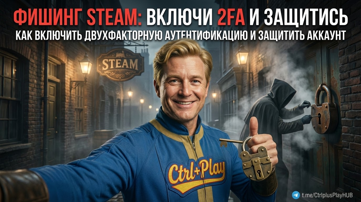 Фишинг steam: как включить двухфакторную аутентификацию и защитить аккаунт

