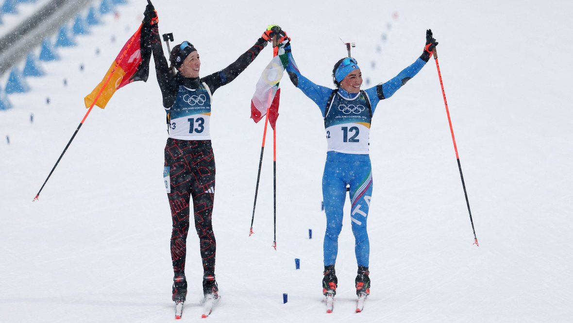    Франциска Пройс и Доротея Вирер. Reuters