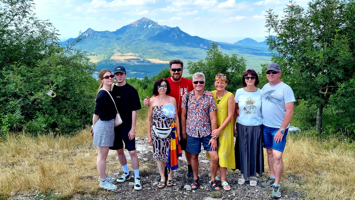 На вершине Машука с подписчиками