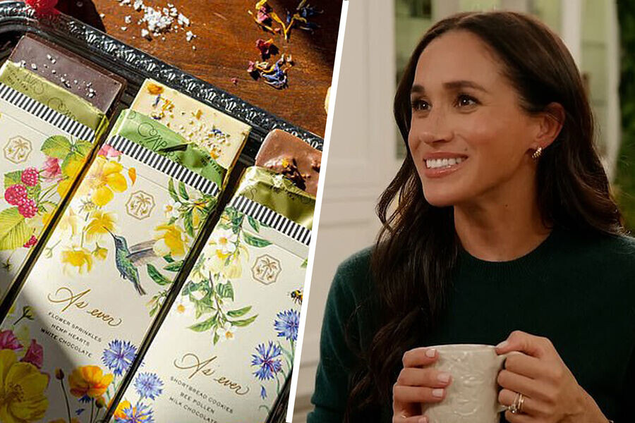 Шоколадные грёзы, или как Меган Маркл решила срубить деньжат на платье из прошлой жизни