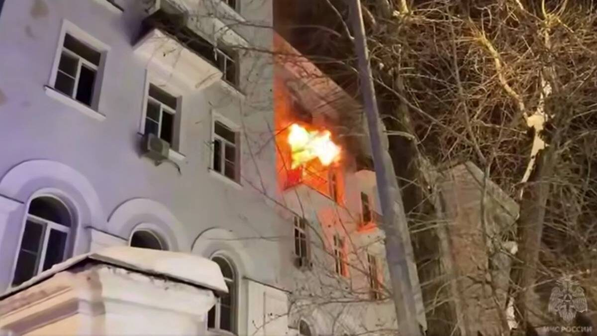    Фото: Скриншот видео / МЧС РФ по Москве / MAX