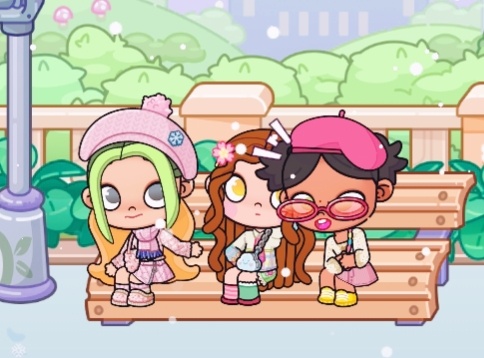 Гуляю с Лией и Соней