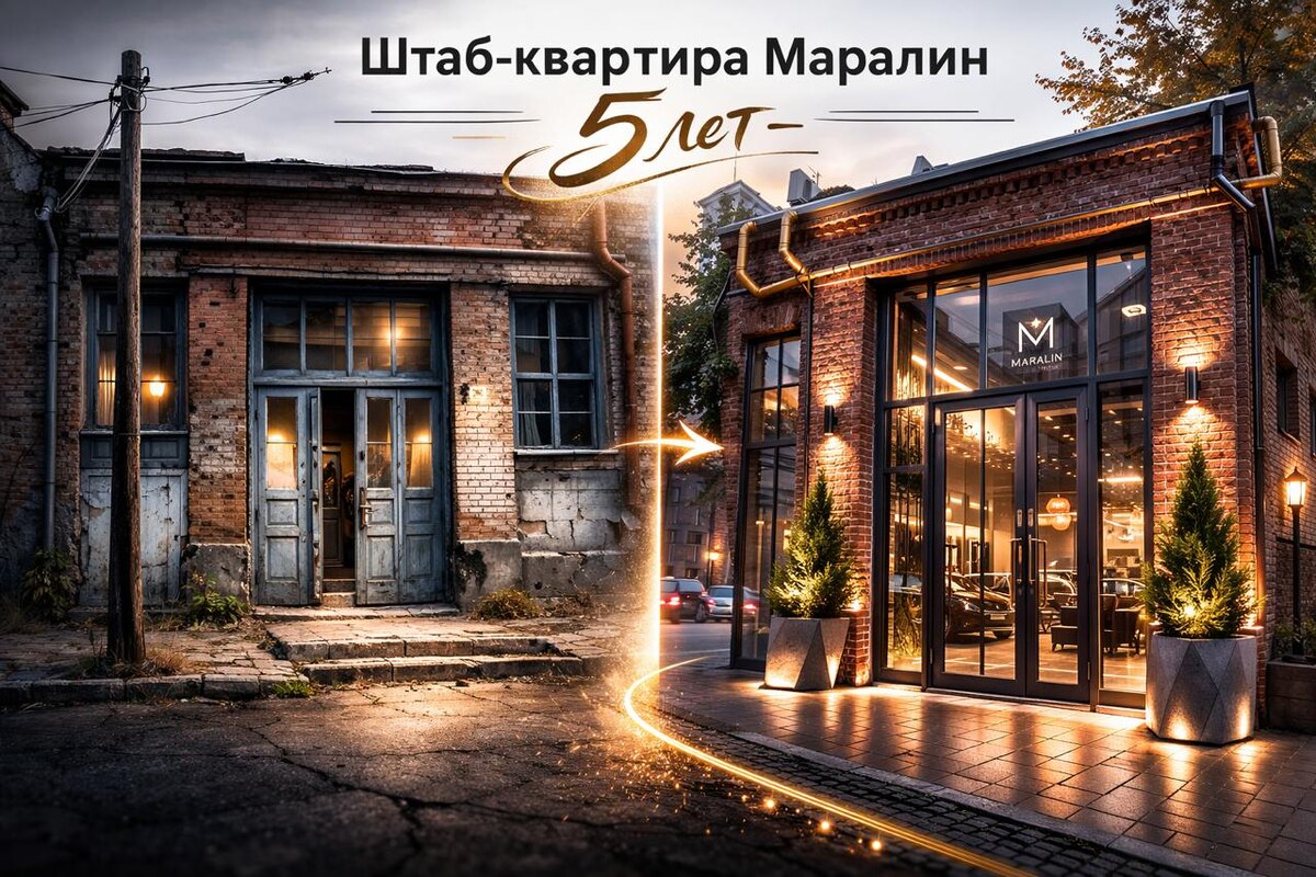 Фасад Штаб-квартиры агентства элитной недвижимости Маралин