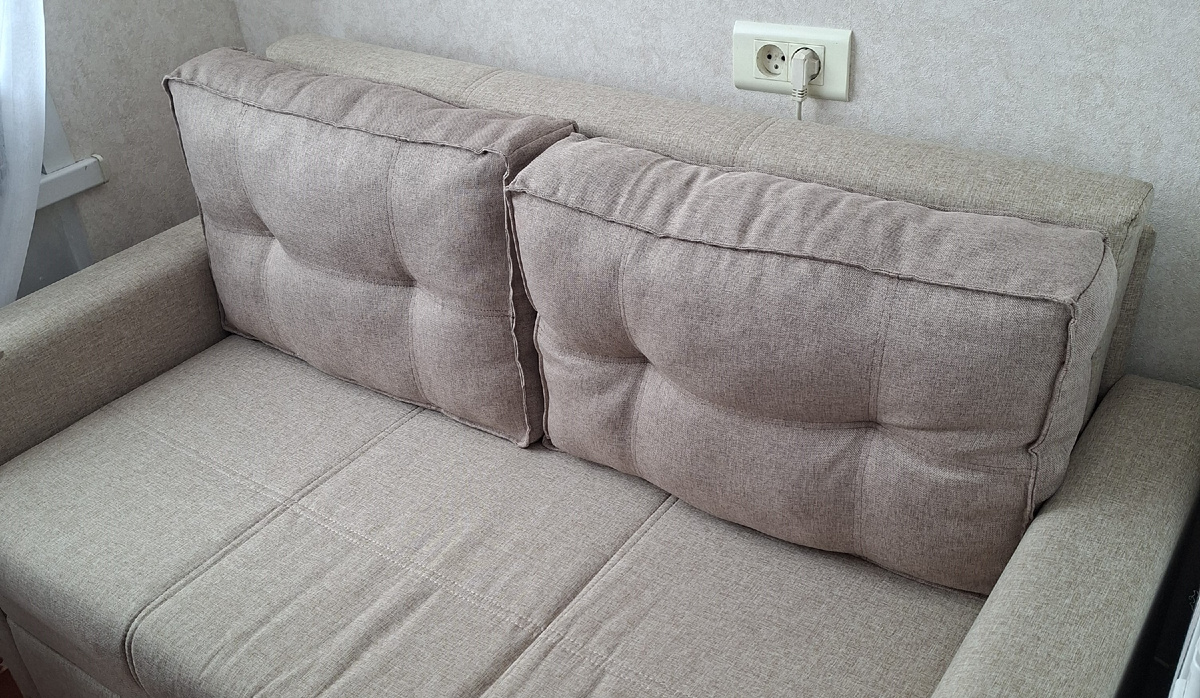 Вот такие у меня подушечки получились.