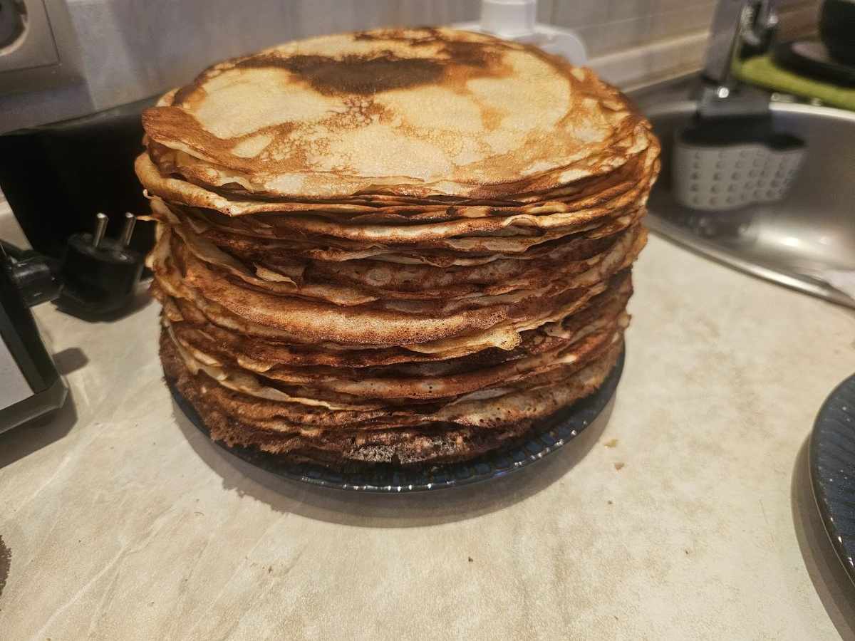 тонкие на кефире