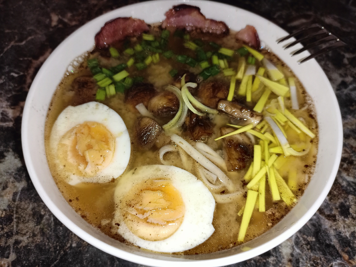 Из личного архива - Мисо Рамен макро