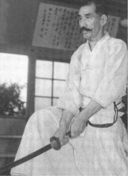 Хакудо выполняет правильный кириотоси