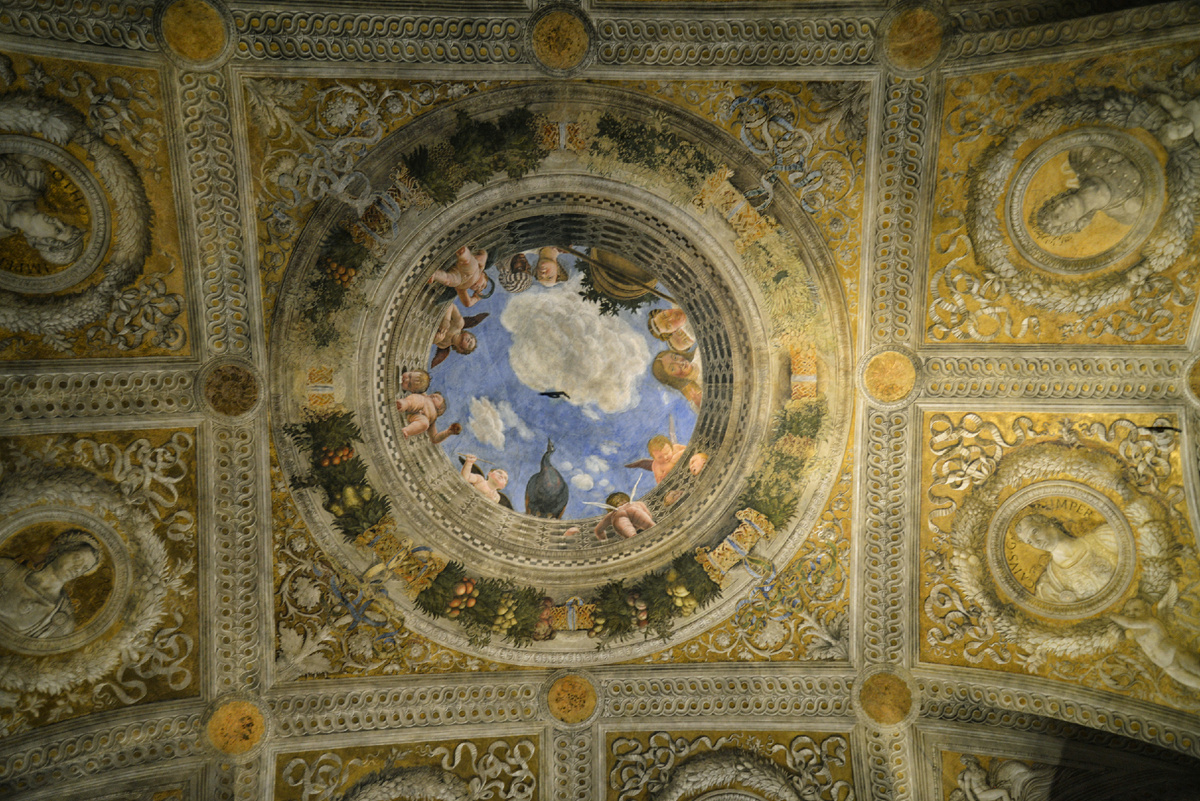 Мантуя. Замок Святого Георгия. Камера дельи Спози. Фотография Александра Новикова. 2018