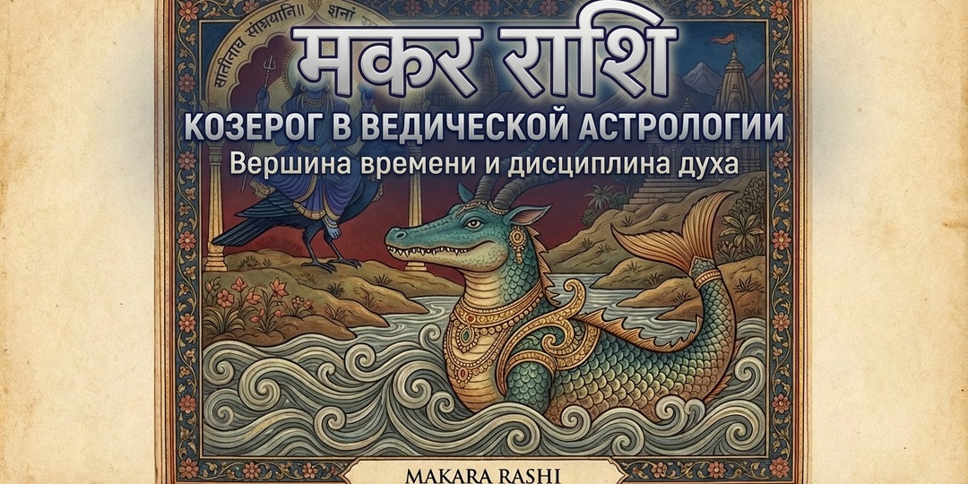 Козерог в ведической астрологии - вершина мира и трон дисциплины