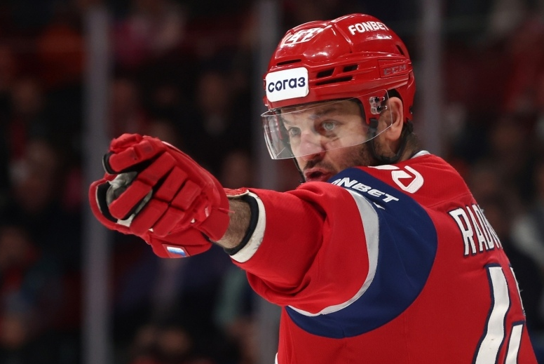 Александр Радулов покорил знаковый рубеж в матче с минчанами. Фото: соцсети