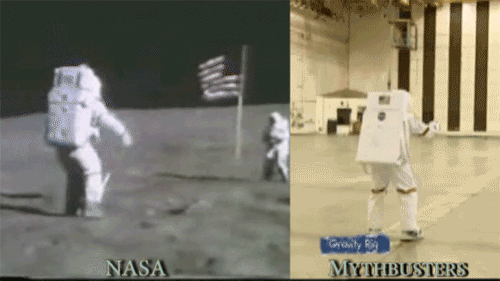 "Можно ли в павильоне сымитировать "лунные прыжки"?"©