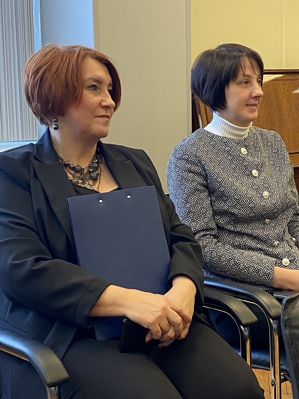 Анжелика Янчевская и Ольга Никитина (фото: Мария Орлова)