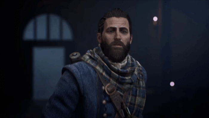 Gif картинка "Отрывок №1 из трейлера игры Banishers: Ghosts of New Eden"