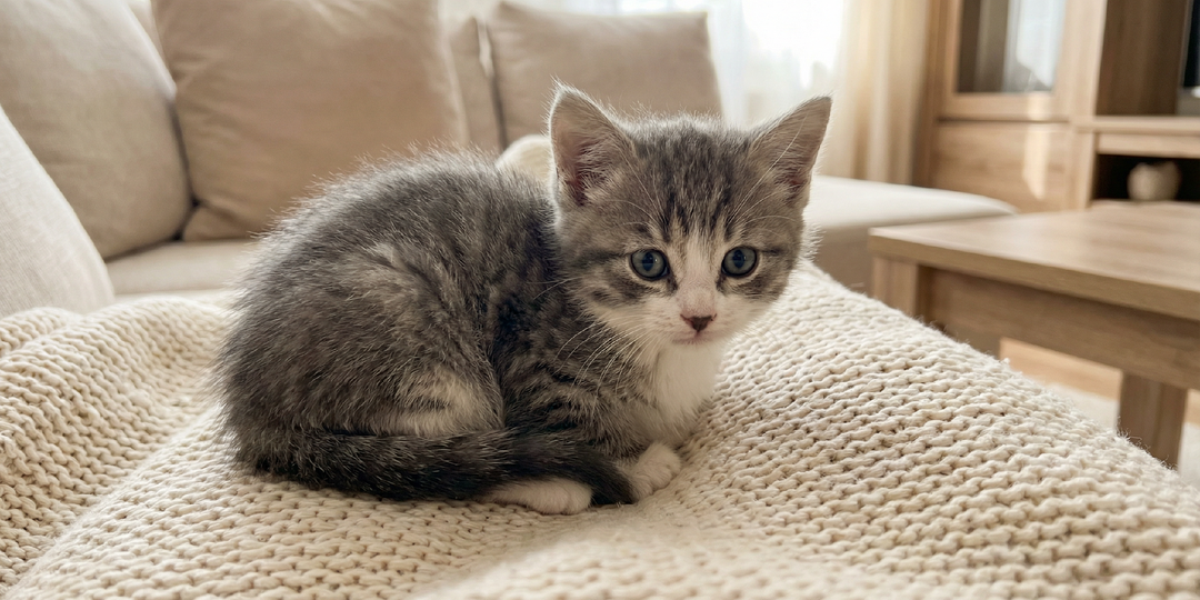 Ошибка владельца: берёте котёнка раньше трёх месяцев