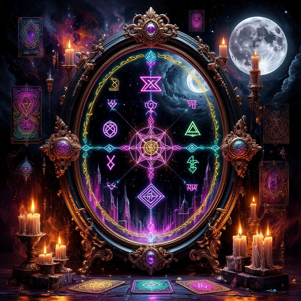 Бытует мнение, что с той стороны зеркала на нас смотрят сущности