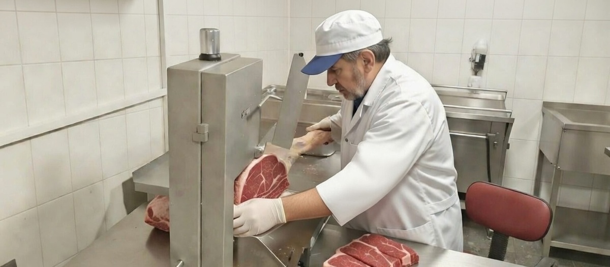 Рамазан - руководитель мясного направления Экофермы Кунцалу