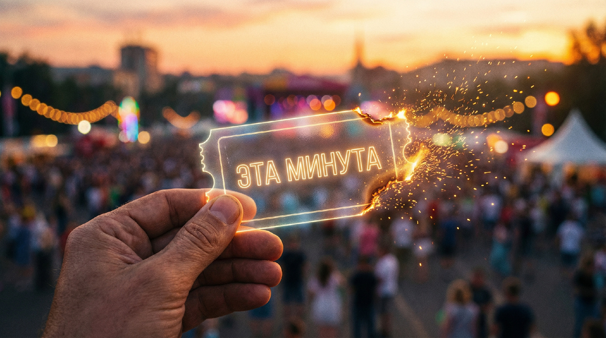 Каждая минута - это семечко возможности, которое ты отпускаешь во Вселенную.