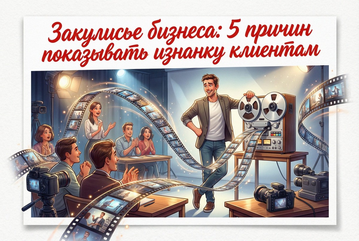    Демонстрация «внутренней кухни» помогает выстроить доверительные отношения с клиентами Евгений Прокушев