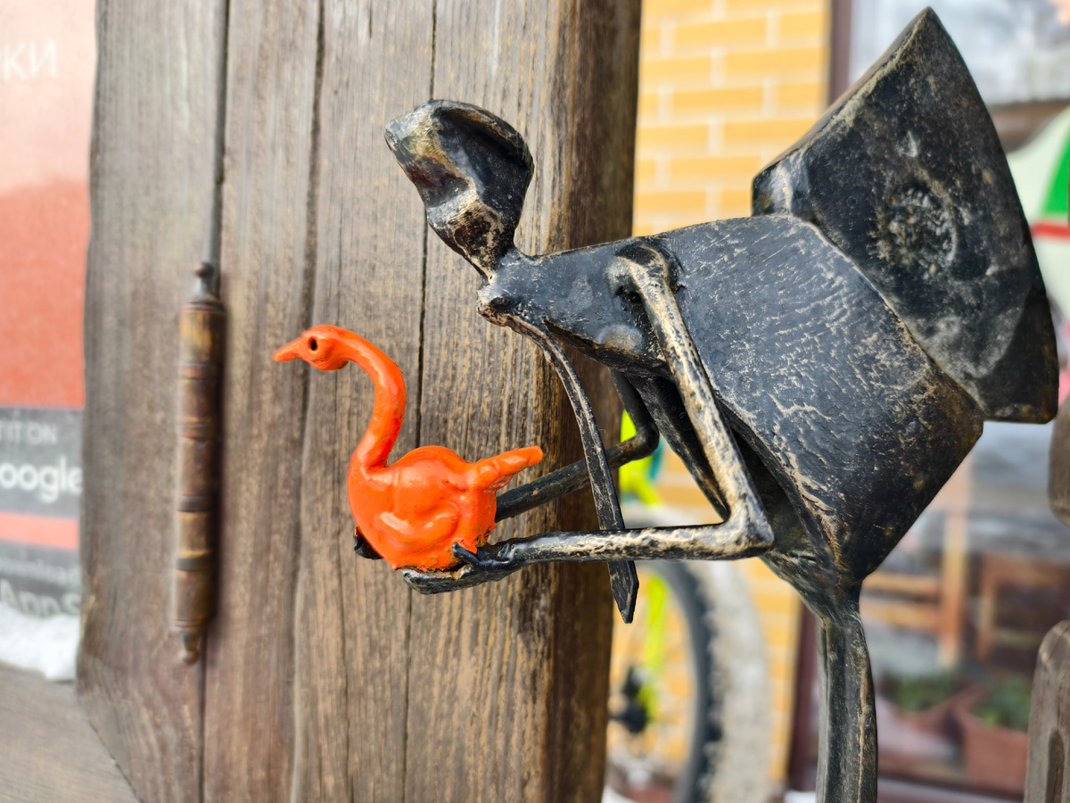 Ангел с мандариновым гусём