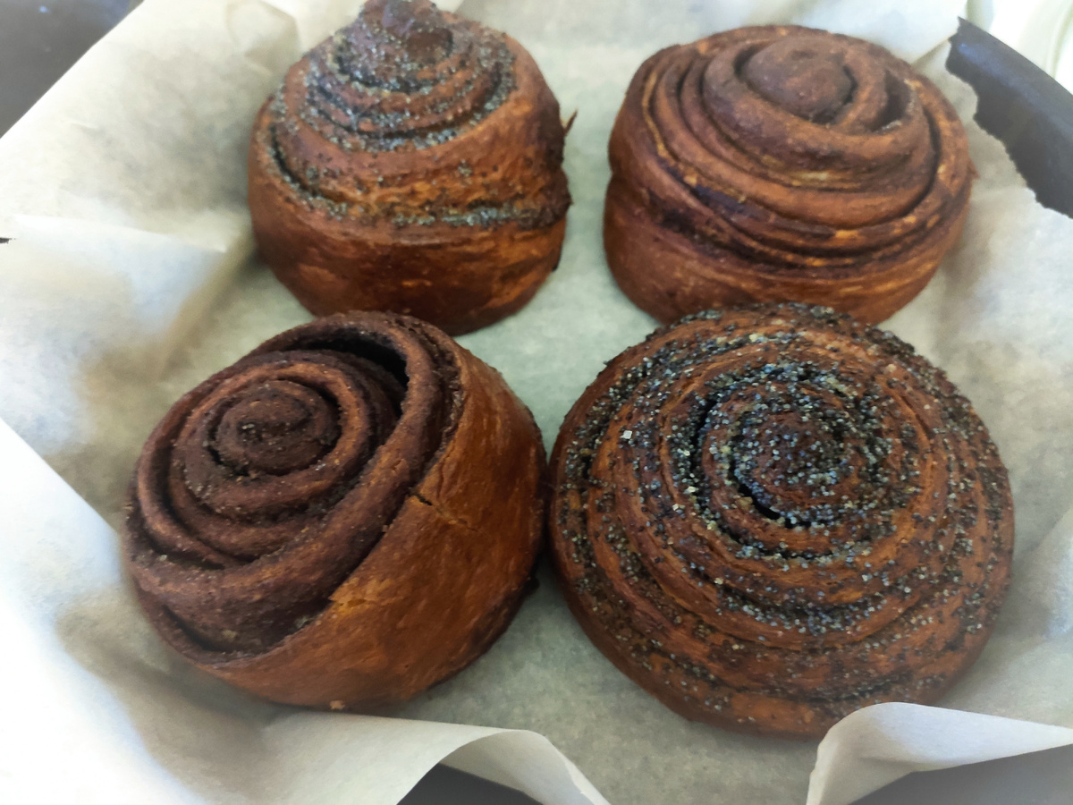 Булочки к завтраку.