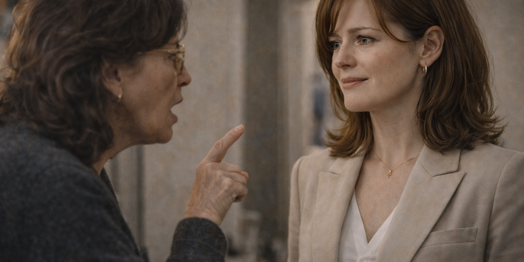 “Кому ты так нарядилась?” — спросила свекровь. “Себе”, — ответила она и закрыла тему