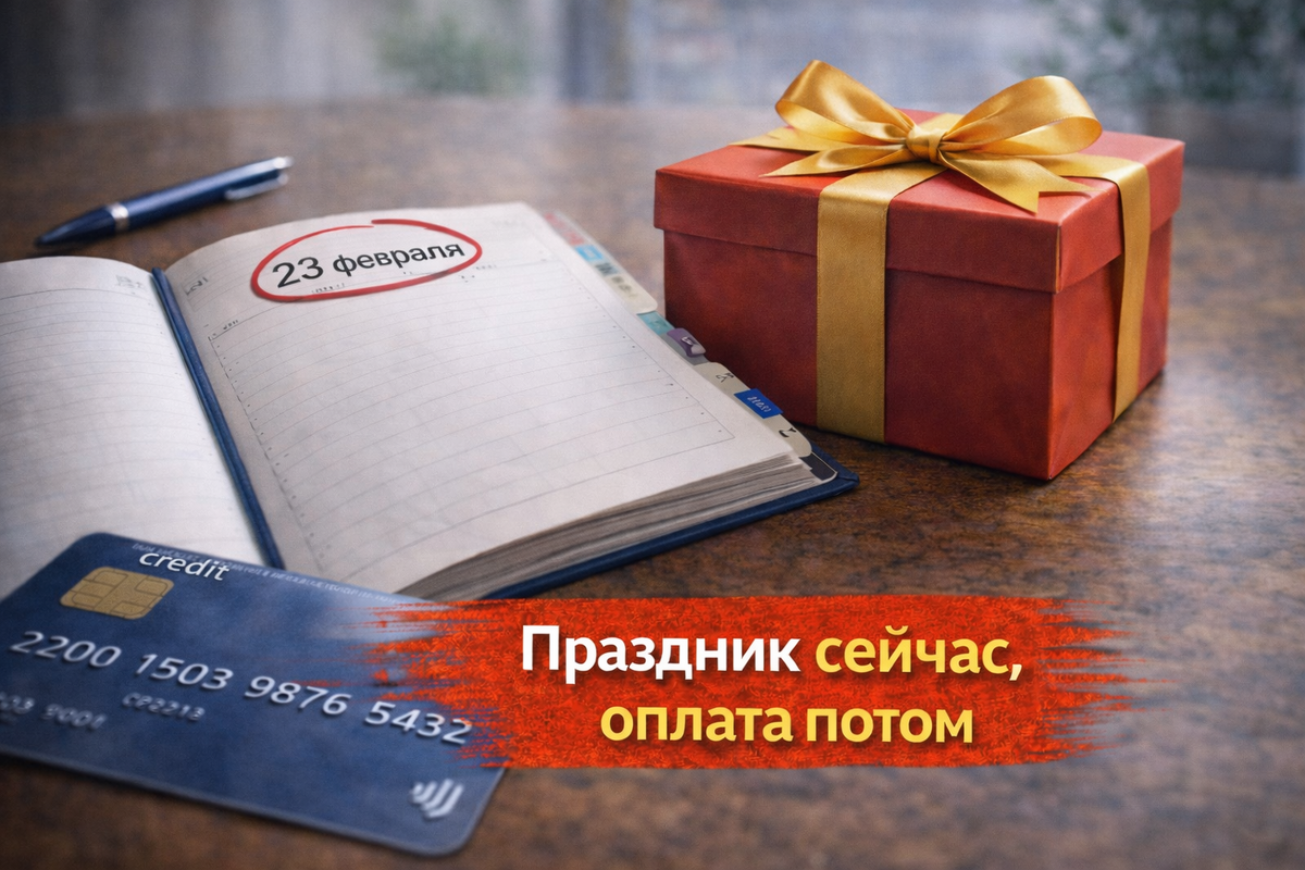 Более половины россиян покупают подарки на заёмные средства