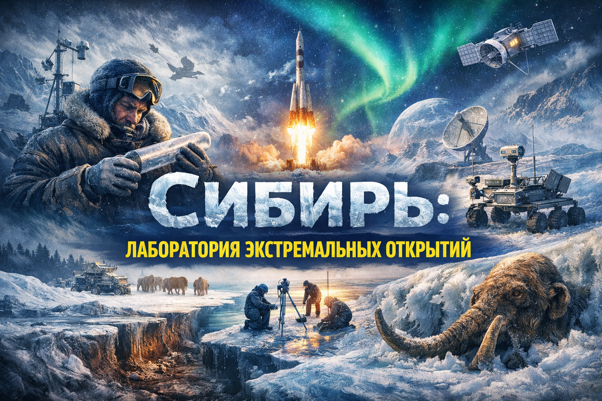 Сибирь — лаборатория экстремальных открытий