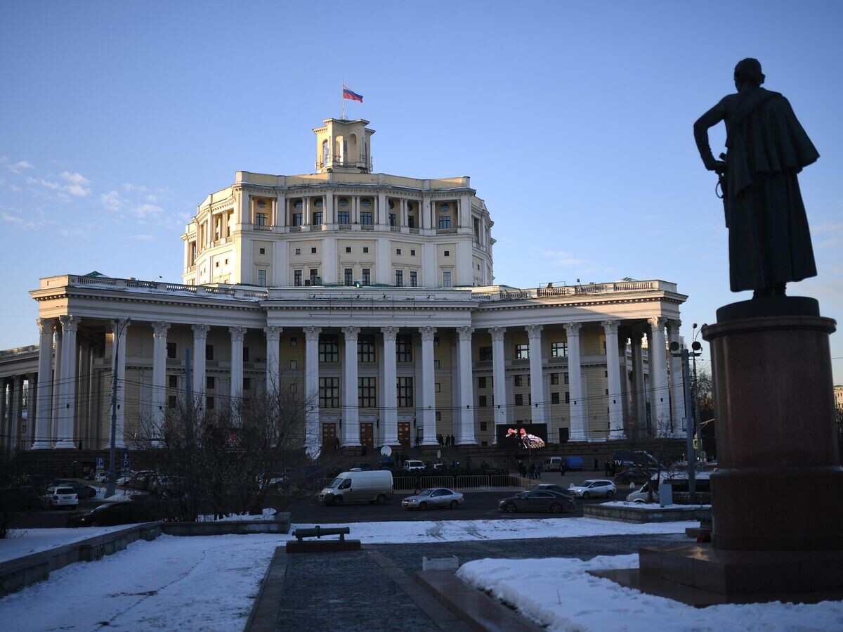    Здание Центрального академического театра Российской армии в Москве | © РИА Новости / Илья Питалев