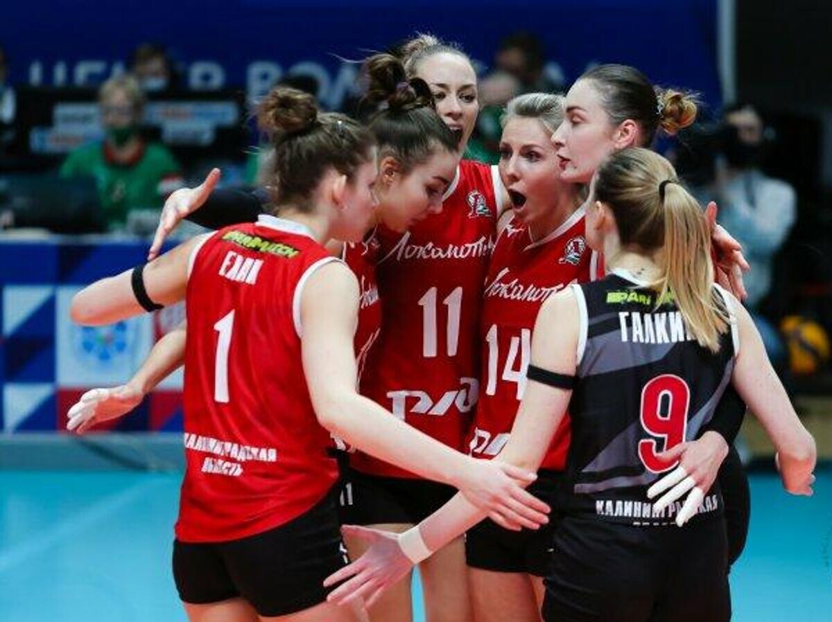    Волейболистки калининградского "Локомотива" | © Фото : Пресс-служба ЖВК "Локомотив" (Калининград)
