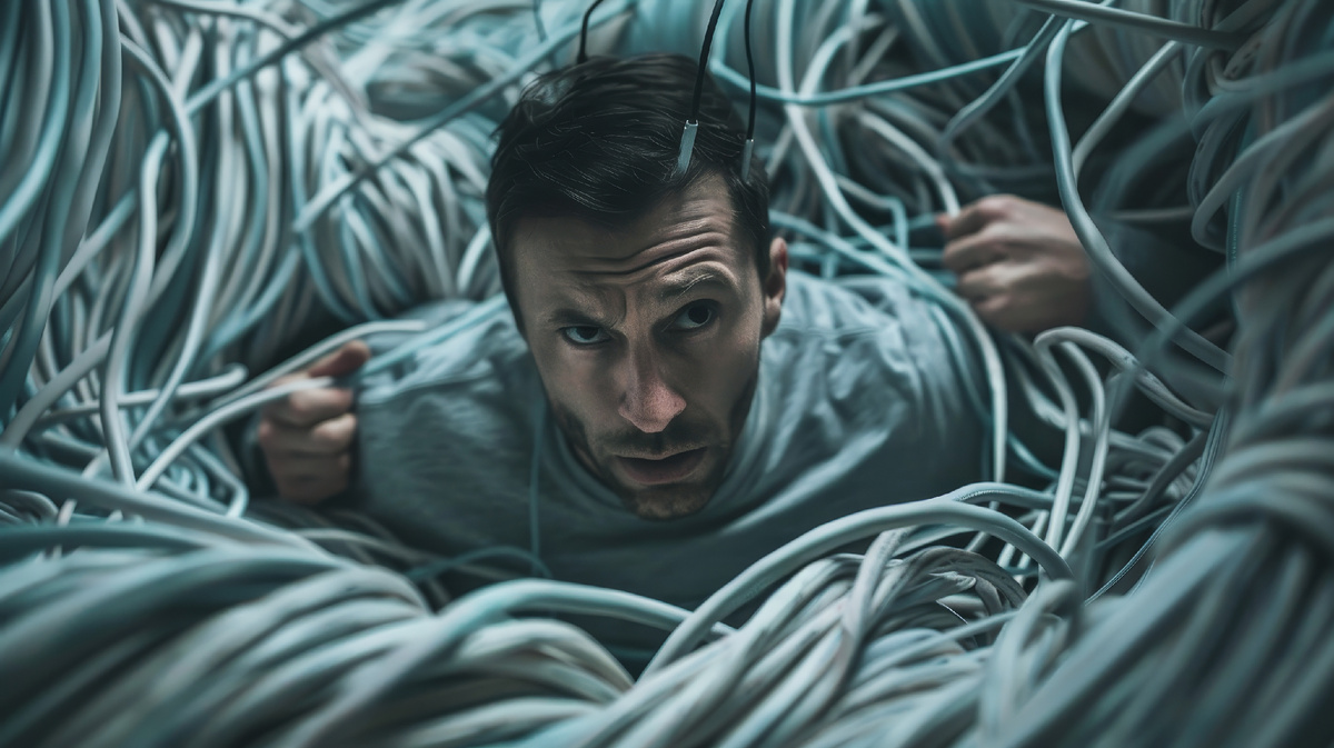 <a href="https://ru.freepik.com/free-ai-image/person-suffering-from-technology-addiction-cybersickness_204413852.htm">Изображение от freepik</a>