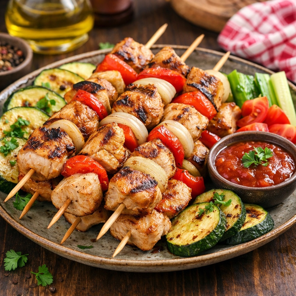 Шашлык из курицы