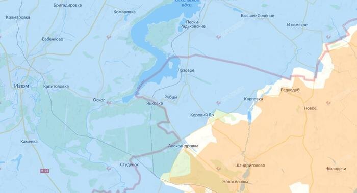 Карта СВО на 22 февраля 2026 года. Подразделения группировки войск «Запад» освободили село Карповка Донецкой Народной Республики. Фото © divgen