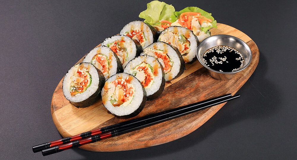 Факты о еде #17. Кимбап. Корейский ролл.