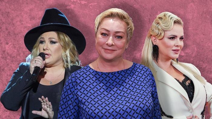 Эти звезды не стремятся к 90–60–90: Ева Польна, Мария Аронова, Анна Семенович. Коллаж © Life.ru Фото © ТАСС / Владимир Андреев, Сергей Бобылев, Владимир Гердо