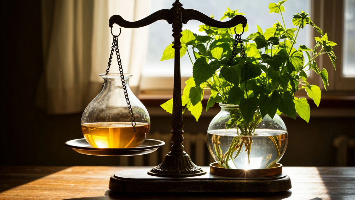 Каждый раз, выбирая бокал, вы кладёте на весы что-то живое внутри себя. Что перевесит сегодня — иллюзия расслабления или настоящая энергия жизни?

