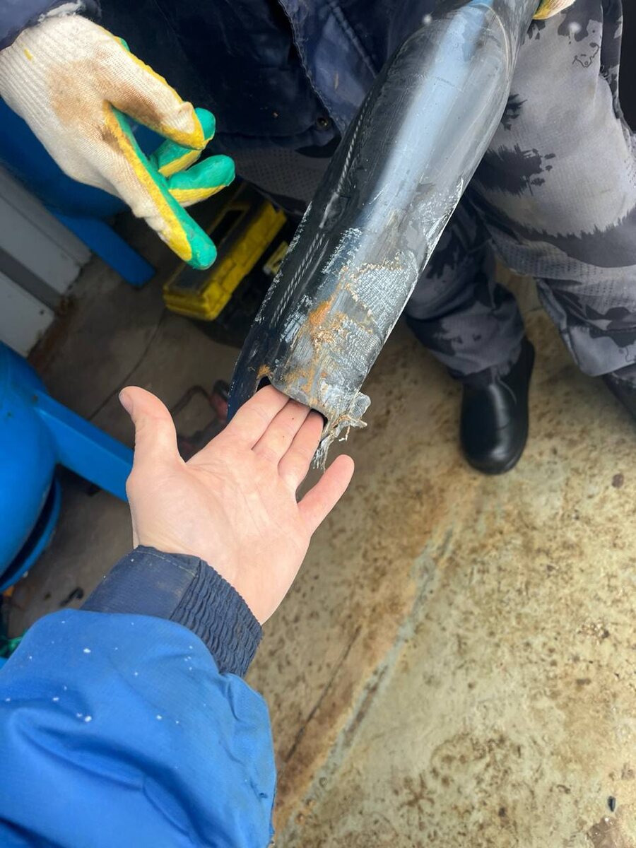 Прорыв трубопровода в скважине