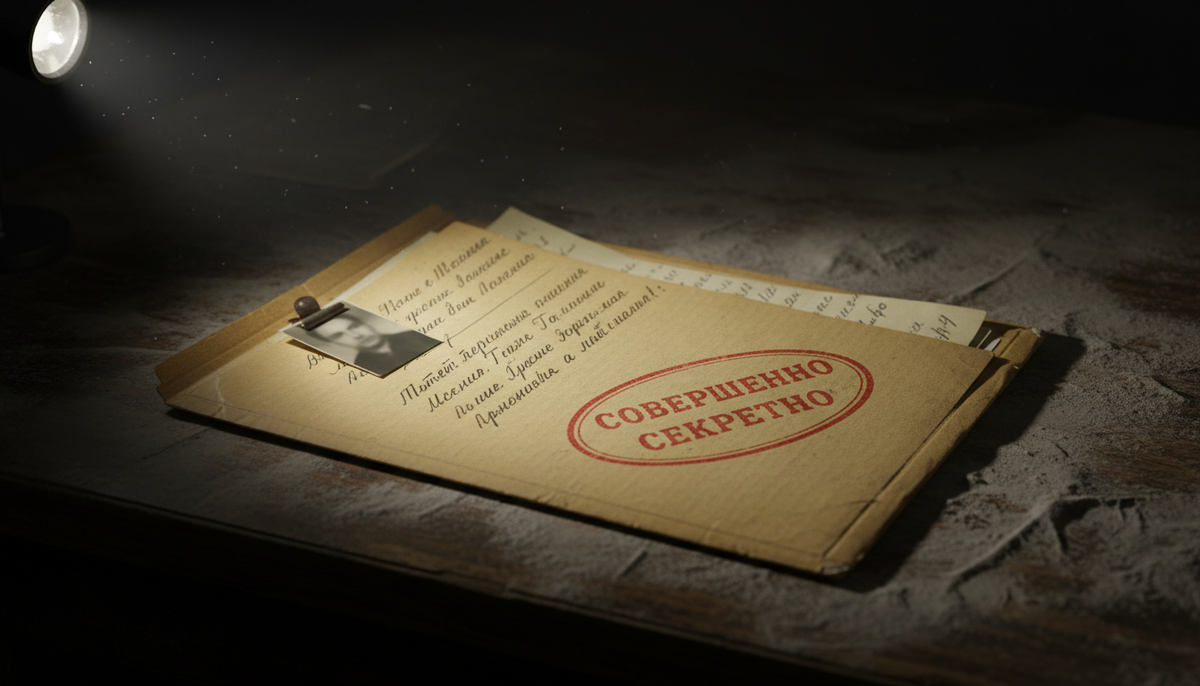 История, написанная казенным языком. За каждой такой папкой — сломанная жизнь и тайна, которую пытались похоронить под слоем лесной пыли.