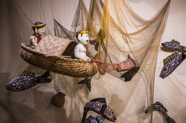 В сказке на воде конечно много рыб