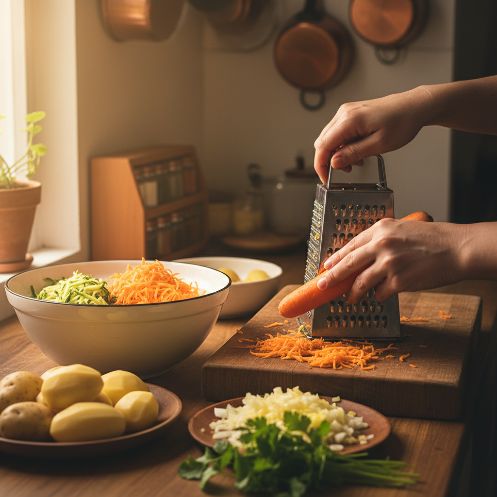 Готовим вместе: этапы создания идеальных растительных котлет.