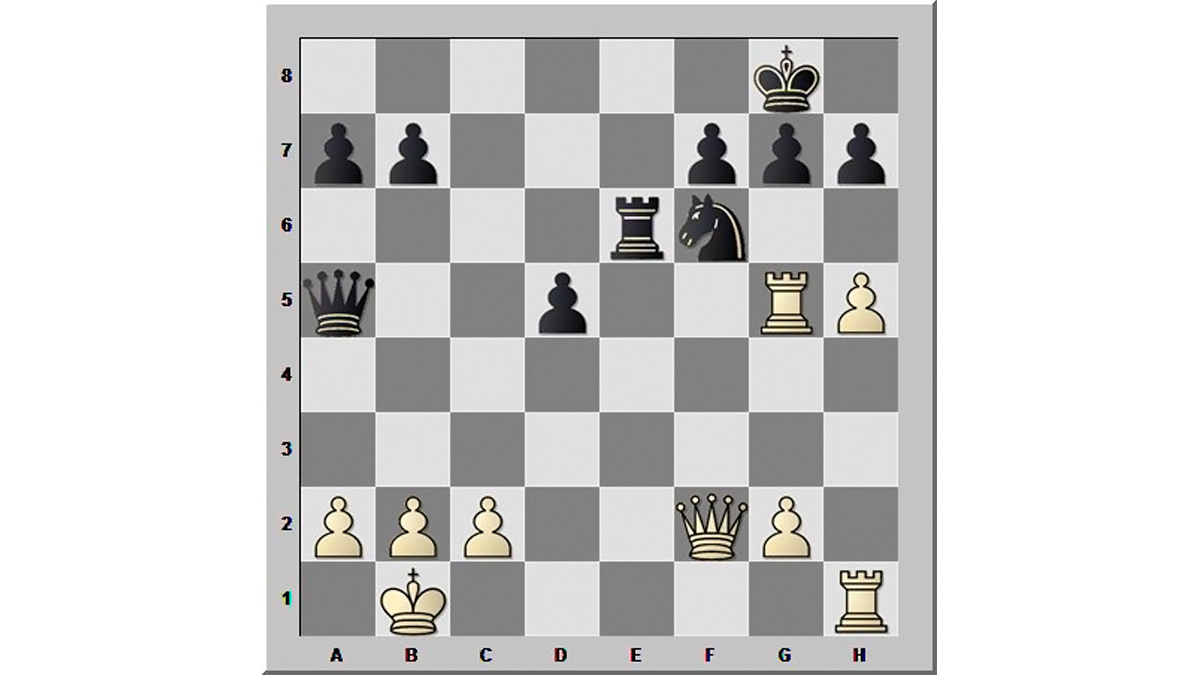 Чёрные начинают и выигрывают