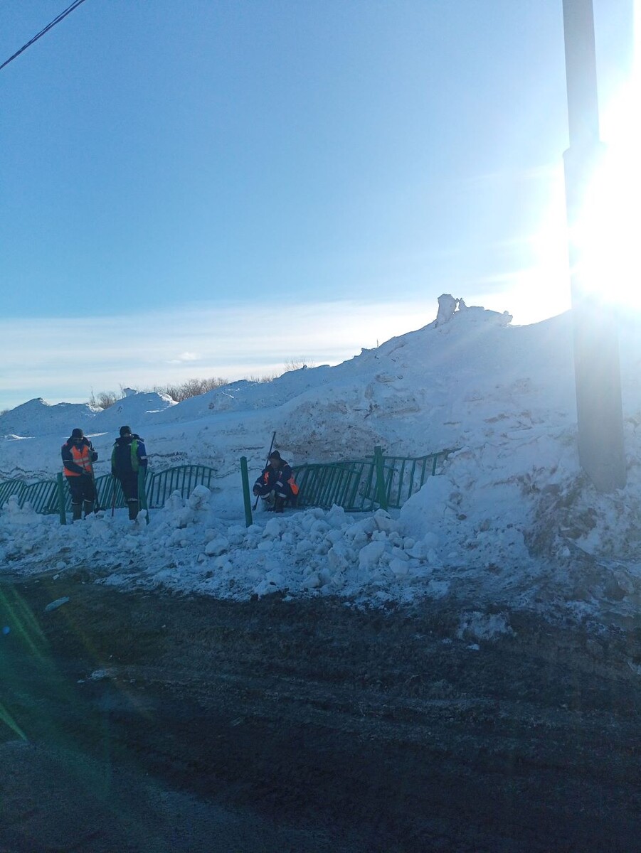 "Сюрпртзы" под снегом.