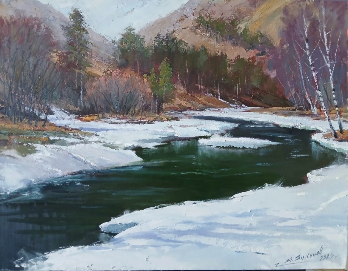 Река Чемалка. Яков Янкинов