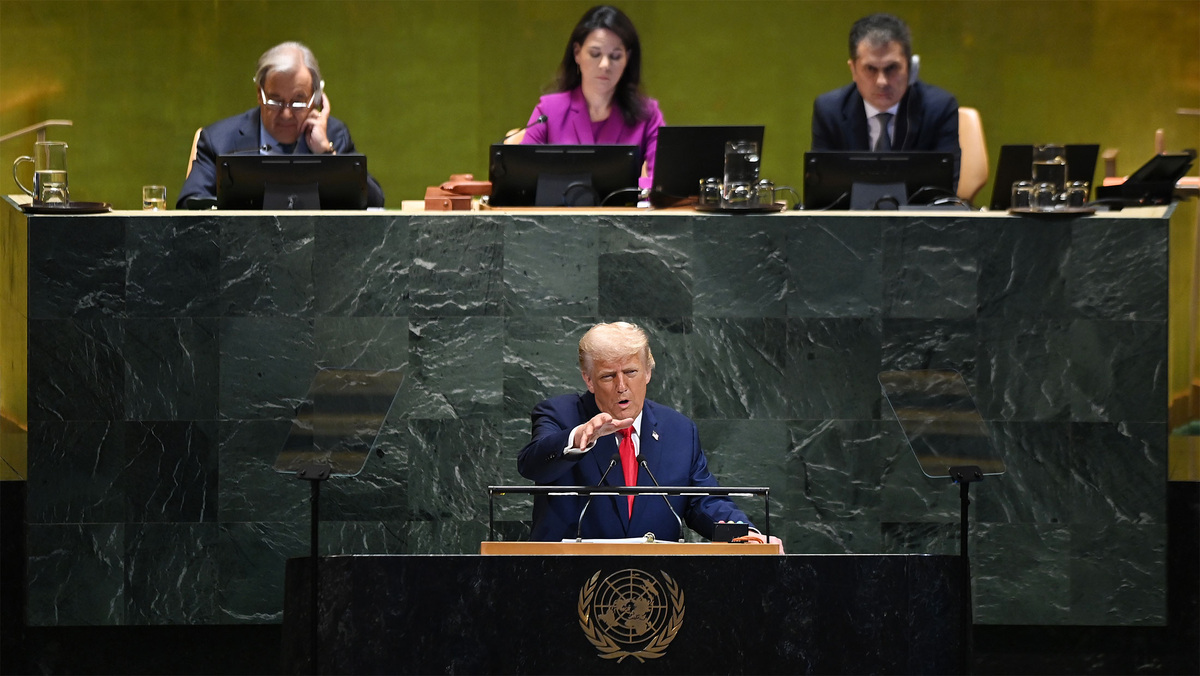    Трамп ООН ГЛП