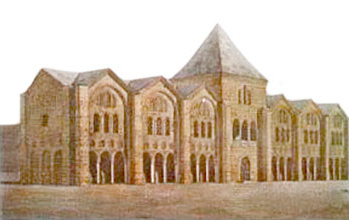 Дворец князя Владимира в Берестово, современная реконструкция